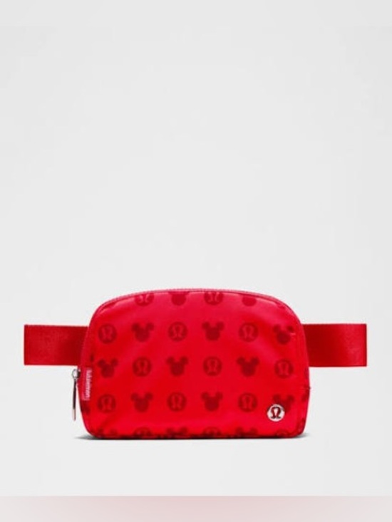 lululemon athletica Handbags - Lululemon x Disney Red Cosmetic Pouch belt bag Fanny pack waist